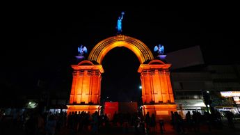 La secretaria de Cultura, Melissa Segura, señaló que restaurar el Arco es un acto de responsabilidad con las futuras generaciones. | Especial