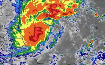 El Servicio Meteorológico Nacional emitieron una alerta sobre la trayectoria de Milton. | Cortesía