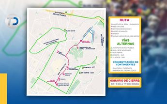 Cierres viales por desfile del 5 de mayo en Puebla | Antonio Texta