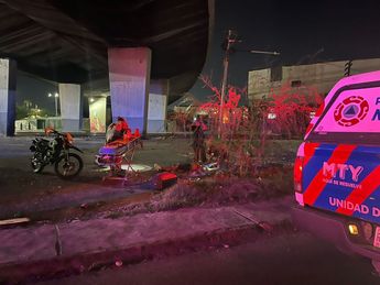 Cuerpos de auxilio informaron que el hombre presentaba múltiples heridas en la cabeza y el cuerpo. | Susana Paredes