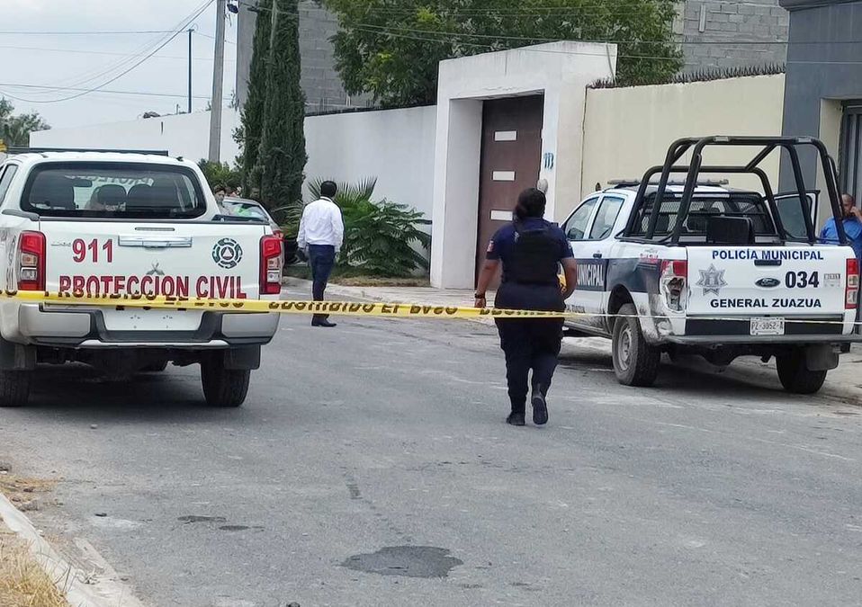 La Policía Municipal acordonó la zona de los hechos. | Agustín Martínez