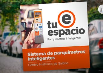 Uno de los beneficios de los parquímetros es que son equipos que no gastan luz eléctrica./ Tomada de Facebook @Gobierno Municipal de Saltillo