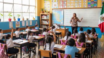 Noviembre ofrecerá el megapuente más extenso, un considerable periodo de cuatro días sin actividades escolares.| Foto temática generada con Gemini IA