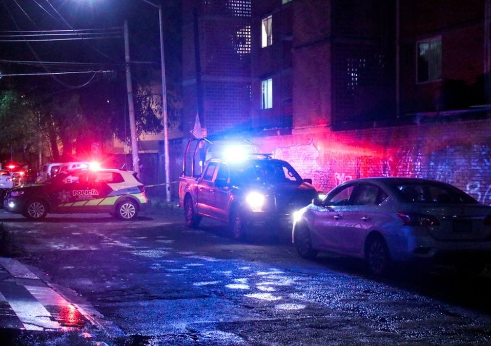 Patrullas de la Policía Municipal en escena del crimen / Agencia Enfoque