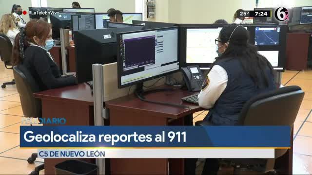 C5 en Nuevo León geolocaliza reportes que llegan al 911 