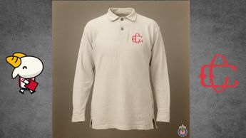 Primera camiseta blanca del Club Unión, antecesor del Guadalajara, usadas entre 1906 y 1908. | Foto: Foto temática generada por Gemini IA
