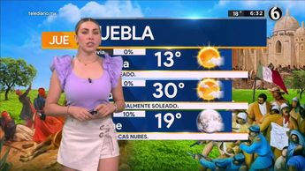 Pronóstico del tiempo para Puebla, con Jessica de Luna - 05 de mayo de 2022