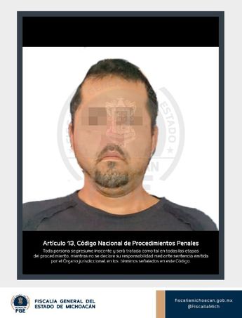 Yhonatan ‘N’ habría ingresado al domicilio de las víctimas y las habría agredido físicamente | Fiscalía de Michoacán