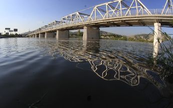 ¡Qué vista! Agua del Río Nazas llegó al Puente Plateado