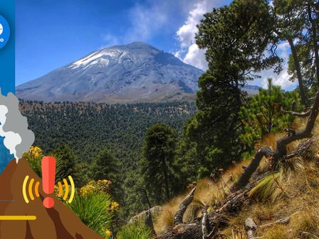 Actividad del Popocatépetl 29 de agosto de 2024 / Andrés Lobato
