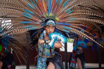 Las bailarinas poblanas pertenecen también a la Organización de Intercambios Internacionales México A.C. / Hugo Zuviri