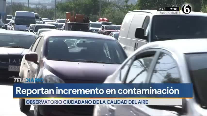   Aumenta contaminación en el Área Metropolitana tras reanudación de actividades 