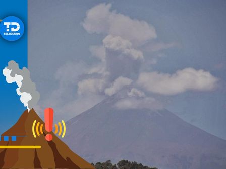 Actividad del volcán Popocatépetl | Andrés Lobato
