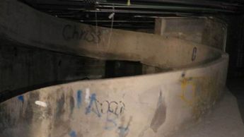 Así se veía la Casa de los Tubos | Archivo