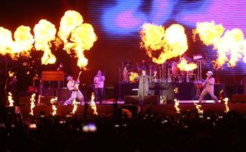 Concierto de La Maldita Vecindad en Zócalo capitalino / Ariel Ojeda