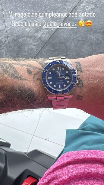 El reloj que presumió Canelo Álvarez