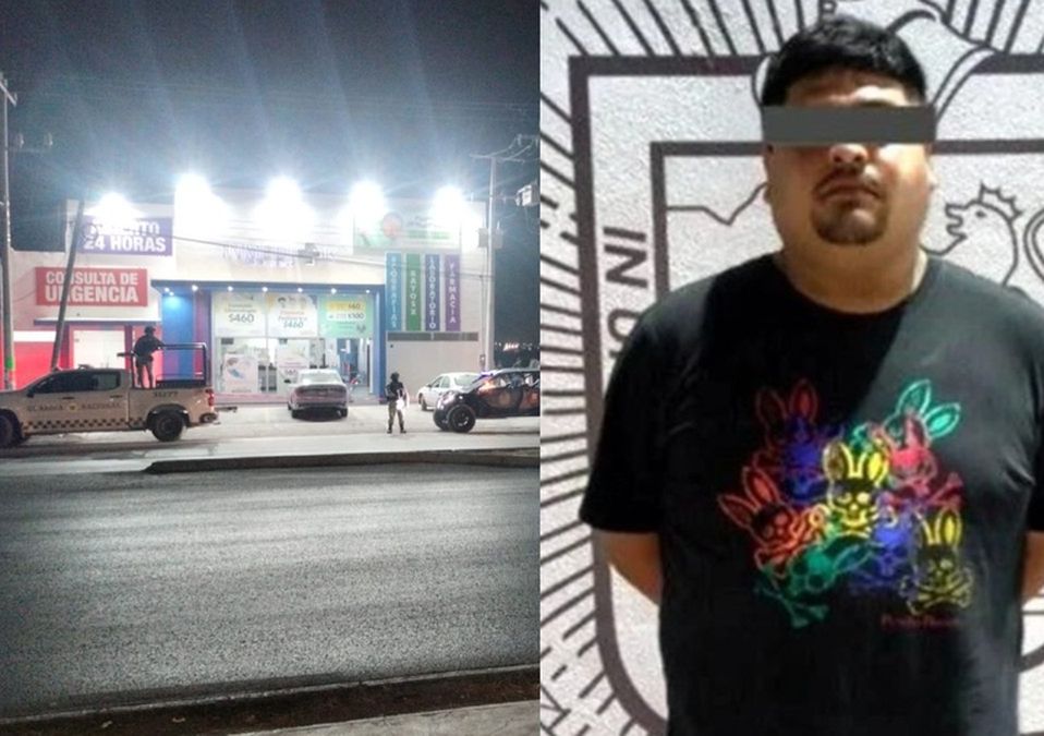 Elementos de la Policía de García detuvieron al hombre. | Especial
