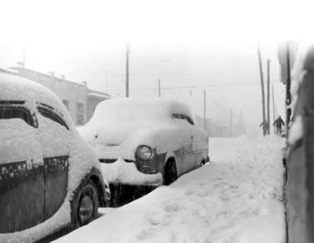 En la primera nevada en Monterrey hubo graves daños materiales. | Especial