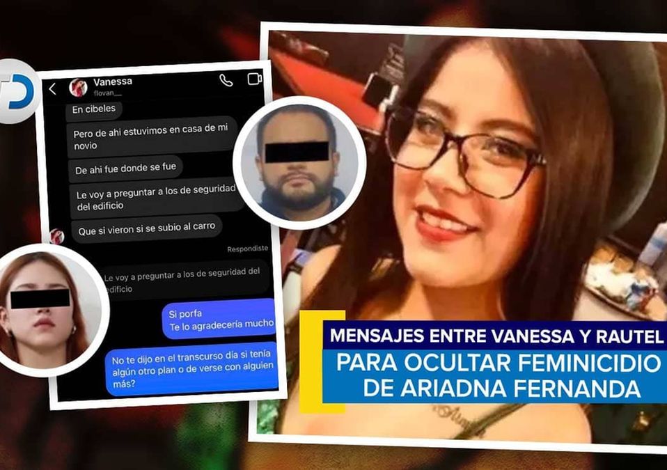 Mensajes entre Vanessa y Rautel / Especial