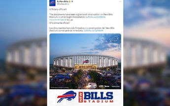 Nuevo Estadio Buffallo Bills / CORTESÍA: @BuffaloBills