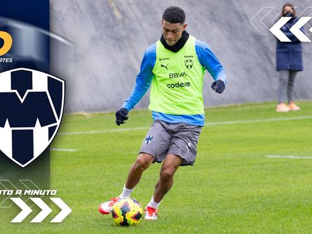 Johan Rojas en el entrenamiento del lunes 20