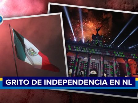 Festejo patrio en Nuevo León. / Leone Rocha