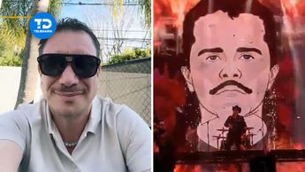 Pável Moreno habló en TikTok sobre las imágenes de El Mencho proyectadas en concierto | Especial