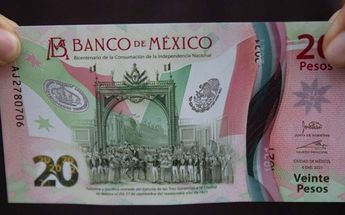El billete de 20 pesos del bicentenario de la Independencia fue presentado en 2021. | Especial