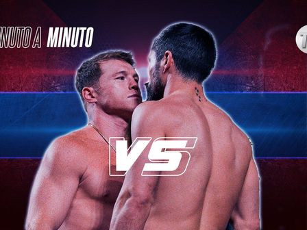 Canelo Álvarez enfrenta a John Ryder en búsqueda de mantener 4 de sus títulos | Ig: @canelo