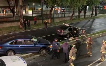 Choque en Tlalpan deja 3 personas muertas / Luis Manuel Acevedo