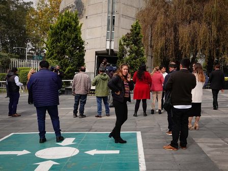 Los puntos de reunión deben ser lugares al aire libre para resguardarse de un sismo | Cuartoscuro