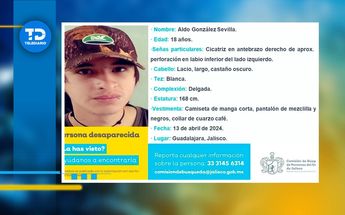 Reportan la desaparición de Aldo González, estudiante de la UDG/ Especial