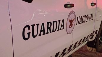 Los primeros en acudir a la zona del reporte fueron efectivos de la Guardia Nacional | Vicente Torres Alfaro