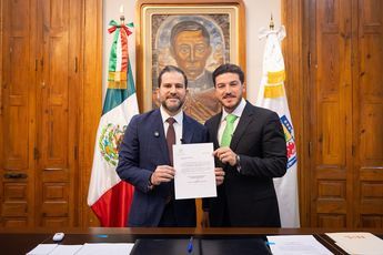 El gobernador Samuel García nombró recientemente a Raúl Lozano como secretario de Medio Ambiente en Nuevo León. | Cortesía