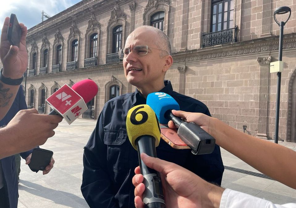 Gerardo Palacios Pámanes, secretario de Seguridad Pública de Nuevo León. | Víctor González
