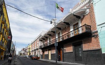 La casa Raboso se localiza en la avenida 4 oriente en el Centro Historico de Puebla | Agencia Es Imagen