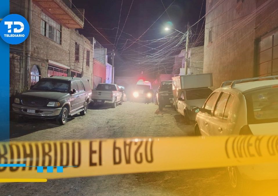 Área acordonada en dónde un hombre y dos jóvenes fueron atacados | Telediario