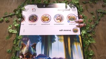 Jurassic Food and Adventure cuenta con diversos sitios para tomarse fotografías.