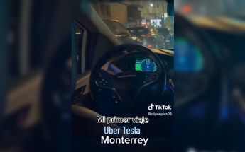 Viaje en uber en auto Tesla no tenía conductor | Especial