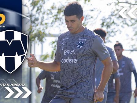 Jorge Rodríguez en el entrenamiento del 19 de noviembre