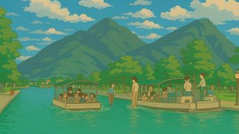 Paseo Santa Lucía estilo Ghibli