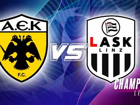 AEK recibe al LASK Linz en la primera jornada de la Champions League