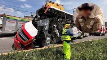 Eduardo, chofer que chocó en Toluca, murió en el hospital a sus 17 años; quedó prensado y tuvo heridas graves.