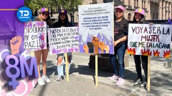 Empiezan a llegar colectivos | Astrid García