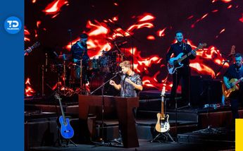 Pablo Alborán tocando el piano en Monterrey | Cortesía