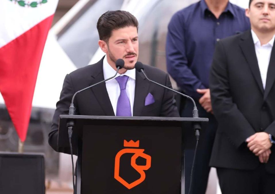 El gobernador Samuel García planteó que para la gubernatura en 2027 se presentes solo candidaturas de mujeres. | Luis Guerra