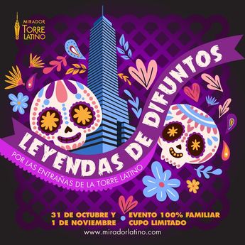 Leyendas de Difuntos en las entrañas de la Torre Latinoamericana / Facebook: Mirador Torre Latino
