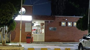 Unidad de la Cruz Roja Toluquilla en donde el hombre fue atendido tras la agresión | Javier León