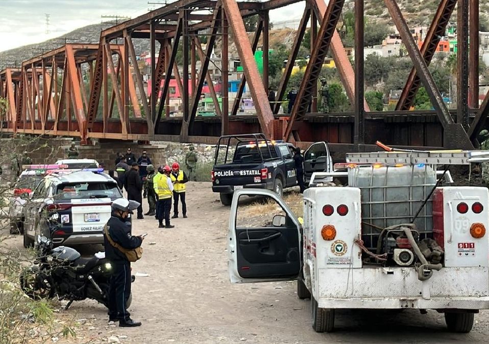 Encuentran a hombre sin vida en vías del tren en Gómez Palacio