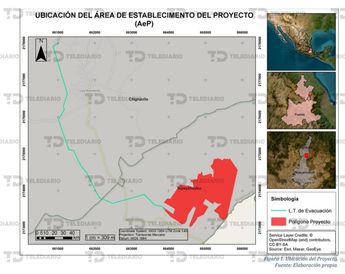 Así se ve el área establecida para el proyecto de parque solar pensado para la Sierra Nororiental